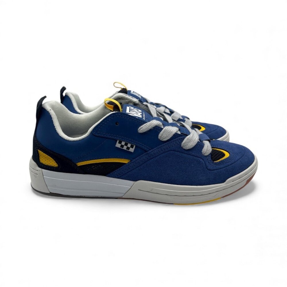 Vans Skate Mixxa Suede Mesh Navy Grey Blue White Men's Size 11.5 - BRAND NEW